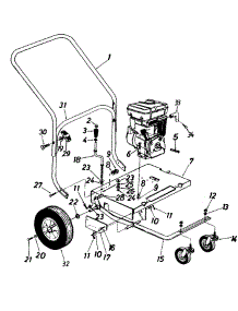 General Assembly parts for Mtd Blower 246-699-134 / 1996 from AppliancePartsPros.com