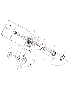 Hydrostatic Transmission parts for Mtd Lawn Tractor 141-995-205 from AppliancePartsPros.com