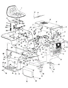 Parts parts for Mtd Lawn Tractor 141-995-205 from AppliancePartsPros.com