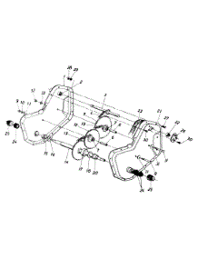 Tiller Chain Case (Wheels) parts for Mtd Tiller 212-406-088 / 1992 from AppliancePartsPros.com