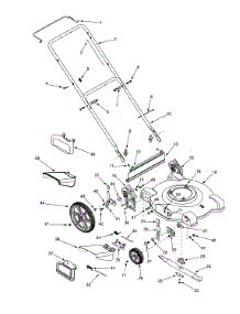 General Assembly parts for Ace Push Walk-Behind Mower 11B-509B033 / 2001 from AppliancePartsPros.com