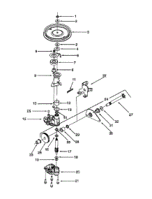 Transmission Assembly parts for Ace Self-Propelled Walk-Behind Mower 12A-379B033 / 2001 from AppliancePartsPros.com