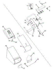 Electric Start & Bagger (Model Series 440 Thru 459) parts for Ace Self-Propelled Walk-Behind Mower 12A-458C033 / 1998 from AppliancePartsPros.com