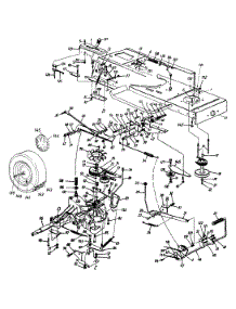 Drive, Wheels, Rear, Pedal Assembly parts for Ace Lawn Tractor 13AS698G033 / 1999 from AppliancePartsPros.com