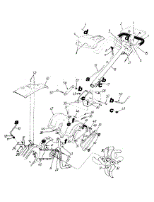 General Assembly parts for Ace Tiller 21A-417A033 / 1999 from AppliancePartsPros.com