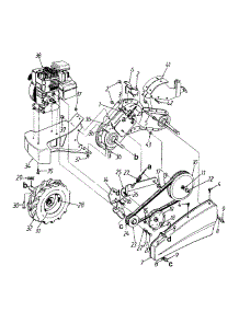 Drive parts for Ace Tiller 21AA412B033 / 2001 from AppliancePartsPros.com