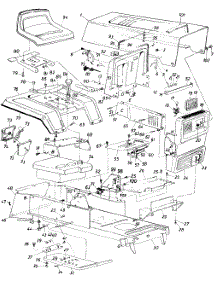 Parts01 parts for Ace Garden Tractor 813-033 / 1987 from AppliancePartsPros.com