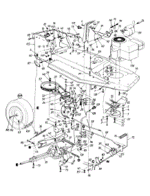 Engine Pulley Belt Guard Ass'y. parts for Ace Lawn Tractor 132-312D033 / 1992 from AppliancePartsPros.com