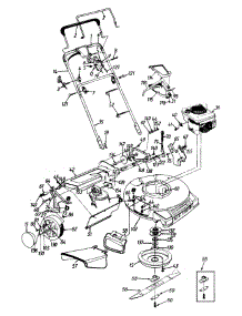 General Assembly parts for Agway Self-Propelled Walk-Behind Mower 12A-137G019 / 1997 from AppliancePartsPros.com