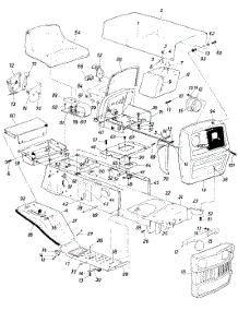 Parts01 parts for Agway Lawn Tractor 135-687-019 / 1985 from AppliancePartsPros.com