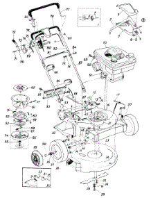 Parts02 parts for Agway Self-Propelled Walk-Behind Mower 82-0664 / 1987 from AppliancePartsPros.com
