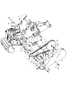 Parts03 parts for Agway Tiller 82-1040 / 1986 from AppliancePartsPros.com