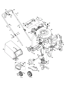 General Assembly parts for Black Max Self-Propelled Walk-Behind Mower 12AVC6RQ719 / 2015 from AppliancePartsPros.com