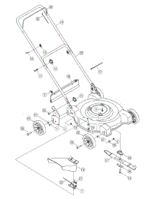 General Assembly parts for Bolens Push Walk-Behind Mower 11A-074D765 / 2006 from AppliancePartsPros.com