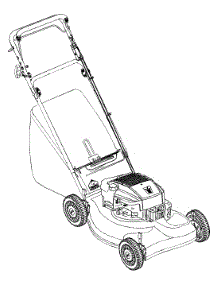Image_View parts for Bolens Self-Propelled Walk-Behind Mower 12A-446T163 / 2003 from AppliancePartsPros.com
