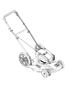 Image_View parts for Bolens Self-Propelled Walk-Behind Mower 12A-526L163 / 2003 from AppliancePartsPros.com