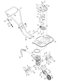 General Assembly parts for Bolens Tiller 21A-250H765 / 2006 from AppliancePartsPros.com