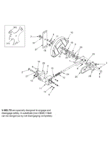 Spindle Assembly parts for Bolens Edger 25A-550A163 / 2003 from AppliancePartsPros.com