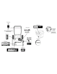 Label Map 31A-32Ad765 parts for Bolens Snow Thrower 31A-32AD765 / 2014 from AppliancePartsPros.com
