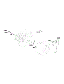 Oil Sensor Group parts for Briggs & Stratton Engine 050032-0115-B1 from AppliancePartsPros.com