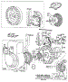 Flywheel, Blower Hsg, Elect