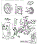 Blower Hsg,Flywheels,Rewind