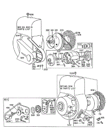 Blower Hsgs,Rewind Starters parts for Briggs & Stratton Engine 060351-9421-17 from AppliancePartsPros.com