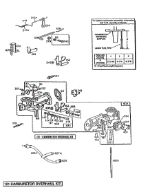 Pull Choke Carburetor parts for Briggs & Stratton Engine 080202-2105-01 from AppliancePartsPros.com