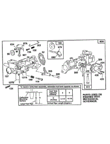 Mech. Gov. Carburetor Assy. parts for Briggs & Stratton Engine 080212-2291-01 from AppliancePartsPros.com