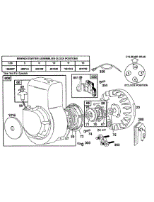 Blower Housing, Std. Rewind parts for Briggs & Stratton Engine 080232-2346-01 from AppliancePartsPros.com
