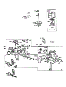 Carburetor, Air Cleaner Grp parts for Briggs & Stratton Engine 080232-8648-01 from AppliancePartsPros.com