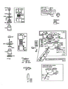 Carburetors And Air Cleaners parts for Briggs & Stratton Engine 080302-9430-61 from AppliancePartsPros.com
