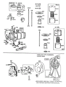 Fuel Tank,Air Cleaner,Elect. parts for Briggs & Stratton Engine 080431-9430-83 from AppliancePartsPros.com