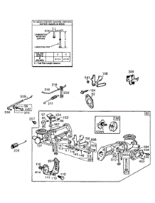 Carburetor Assembly parts for Briggs & Stratton Engine 081231-0223-01 from AppliancePartsPros.com