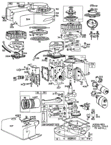 Cyl, Mufflers, Piston, Sump parts for Briggs & Stratton Engine 081702-9446-04 from AppliancePartsPros.com