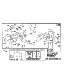 Pulsa Jet Carb.(Mechanical) parts for Briggs & Stratton Engine 082232-0362-01 from AppliancePartsPros.com