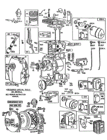 Cylinder, Piston, Mufflers parts for Briggs & Stratton Engine 082232-2036-02 from AppliancePartsPros.com