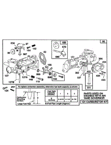 Pulsa Jet Carb. (Air Vane) parts for Briggs & Stratton Engine 082232-4846-02 from AppliancePartsPros.com