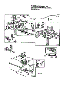 Carburetor Assy,Fuel Tank parts for Briggs & Stratton Engine 082252-0135-02 from AppliancePartsPros.com