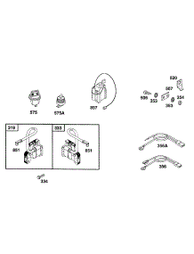 Armatures And Misc. Elect. parts for Briggs & Stratton Engine 082331-0152-01 from AppliancePartsPros.com