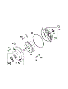 Gear Case Assembly parts for Briggs & Stratton Engine 082332-0151-01 from AppliancePartsPros.com