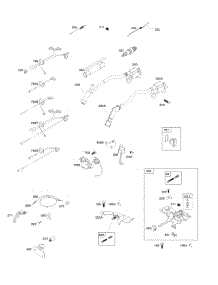 Armature, Controls, Electrical System, Governor Spring, Ignition, Spark Plug parts for Briggs & Stratton Engine 083152-0141-B1 from AppliancePartsPros.com