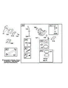 Carburetor Assy parts for Briggs & Stratton Engine 083412-0105-04 from AppliancePartsPros.com