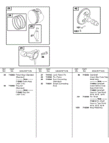 Camshaft, Piston And Rod Group parts for Briggs & Stratton Engine 085432-0038-01 from AppliancePartsPros.com