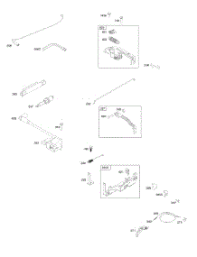 Armature, Controls, Electrical System, Governor Spring, Ignition, Spark Plug parts for Briggs & Stratton Engine 08P502-0076-H1 from AppliancePartsPros.com
