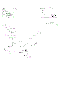 Brake, Controls, Governor Spring, Ignition parts for Briggs & Stratton Engine 090602-0111-B8 from AppliancePartsPros.com