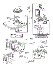 Fueltank Assy,A / C,Carburetor parts for Briggs & Stratton Engine 090788-0124-02 from AppliancePartsPros.com