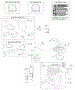 Camshaft, Cylinder, Cylinder Head, Gasket Sets, Operator's Manual, Repair Manual, Warning Label