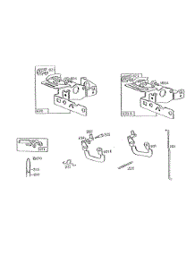 Control Bracket Assemblies parts for Briggs & Stratton Engine 091702-0132-01 from AppliancePartsPros.com