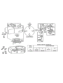 Blower Hsg, Rewind,Vert Pull parts for Briggs & Stratton Engine 091708-0025-01 from AppliancePartsPros.com